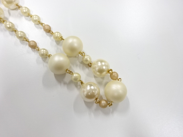 フェイクパール　ネックレス